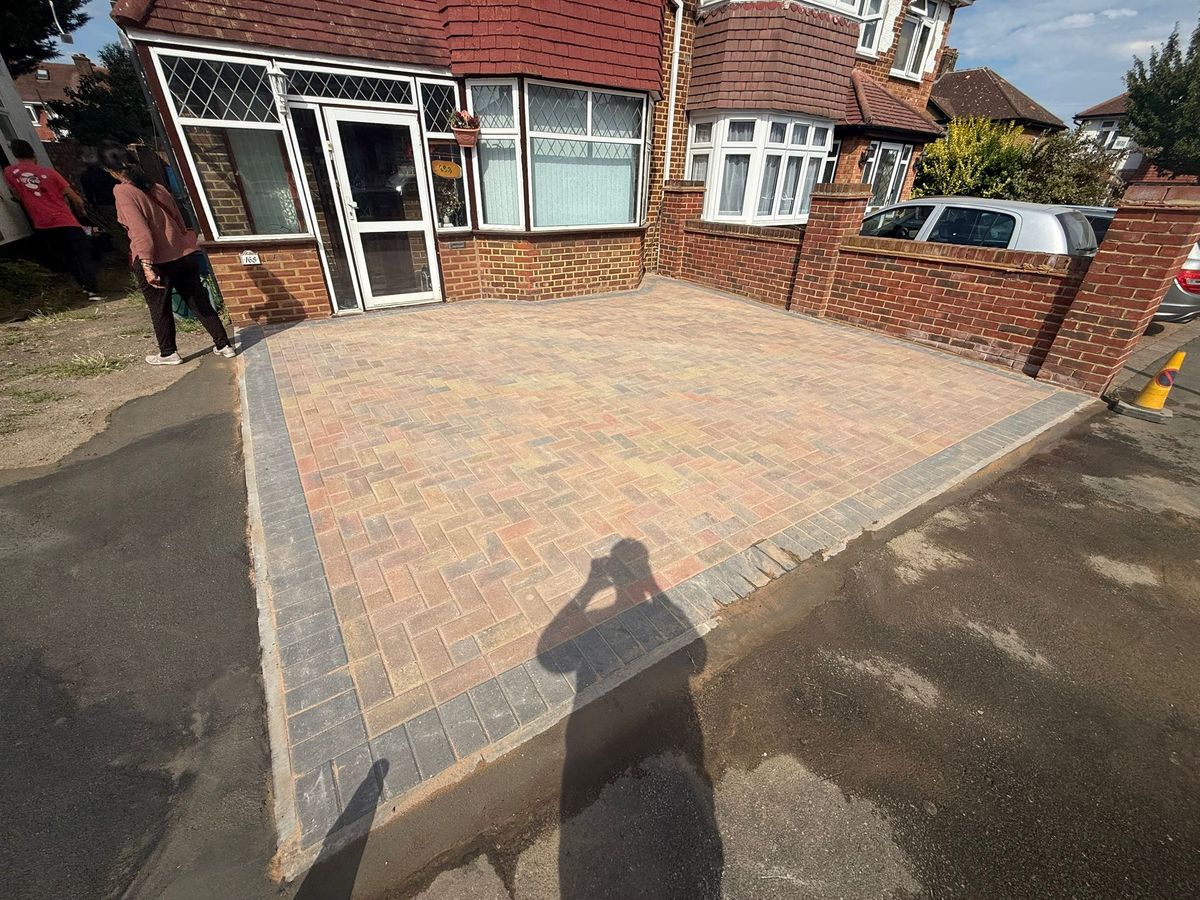 Driveway renovation