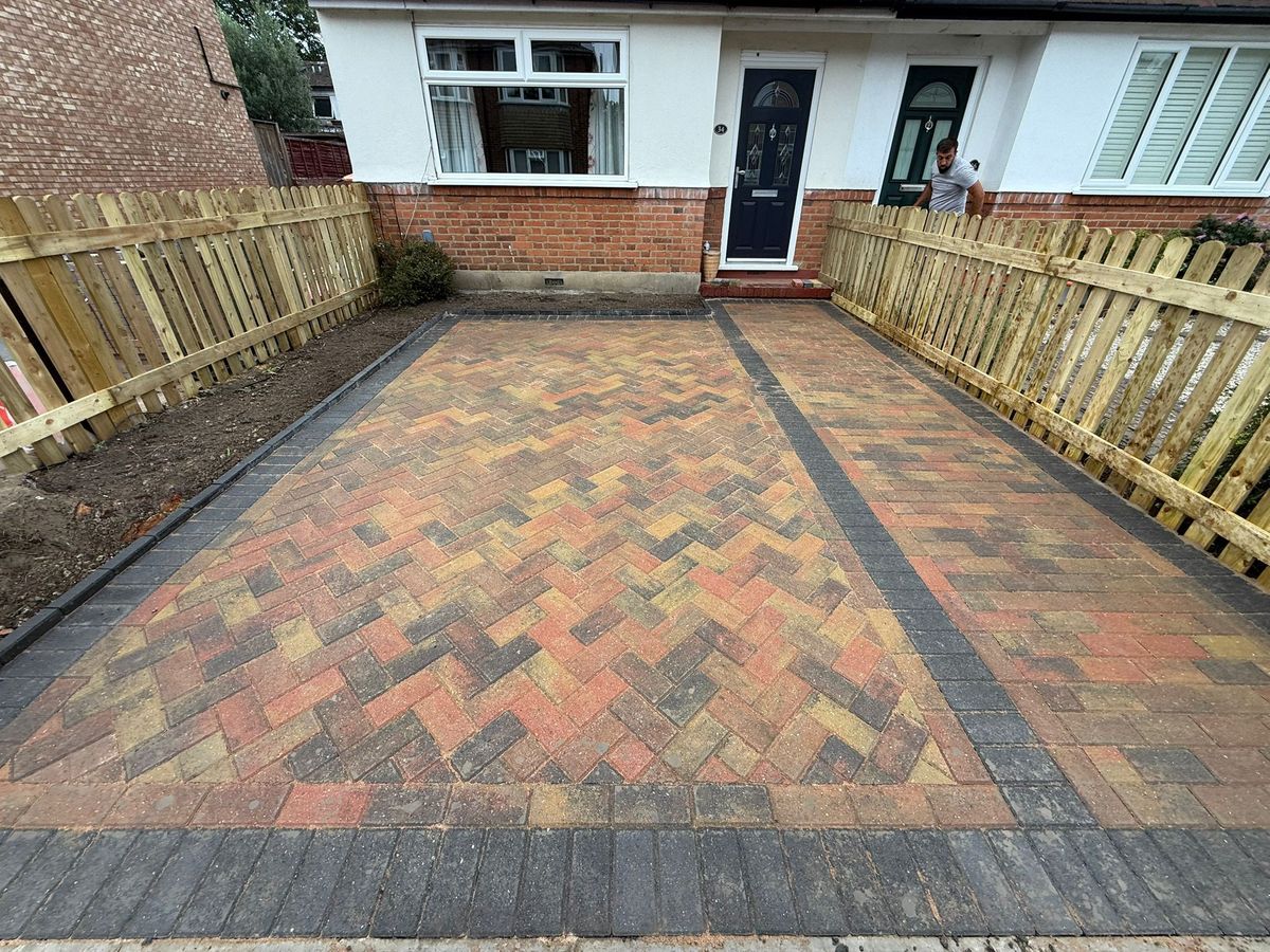 Driveway and patio work