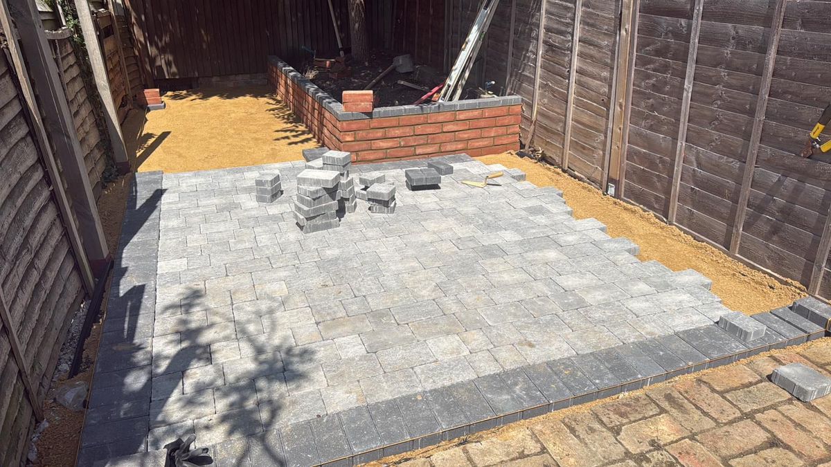 Driveway and patio work