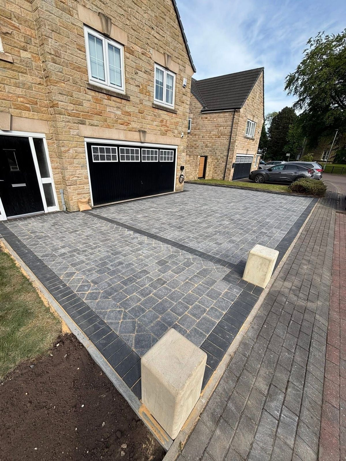 Driveway and patio work