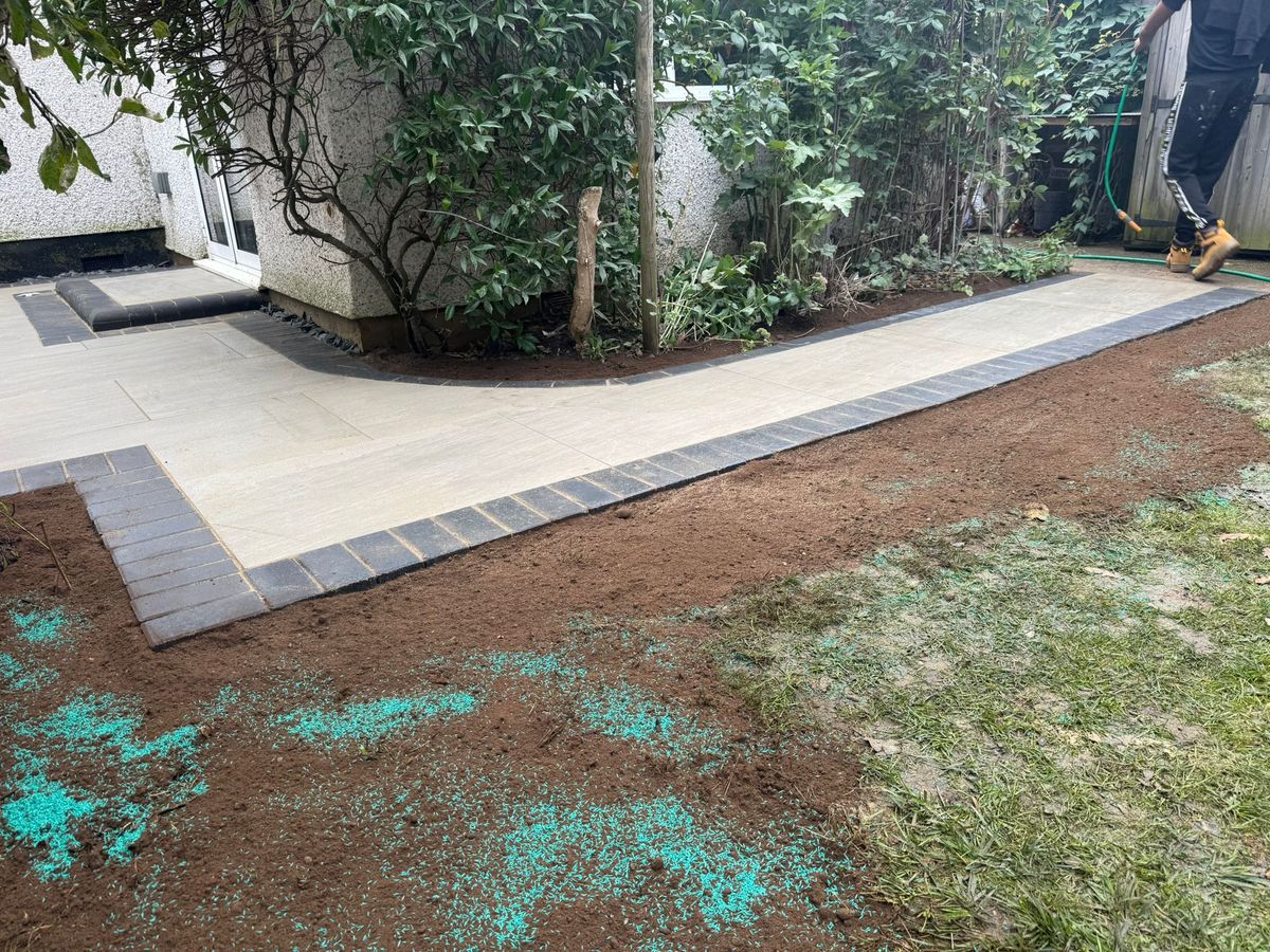 Driveway and patio work