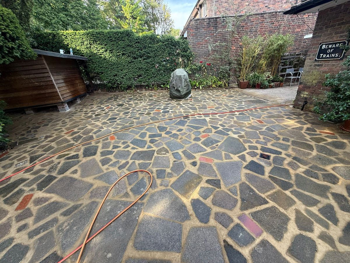 Driveway and patio work