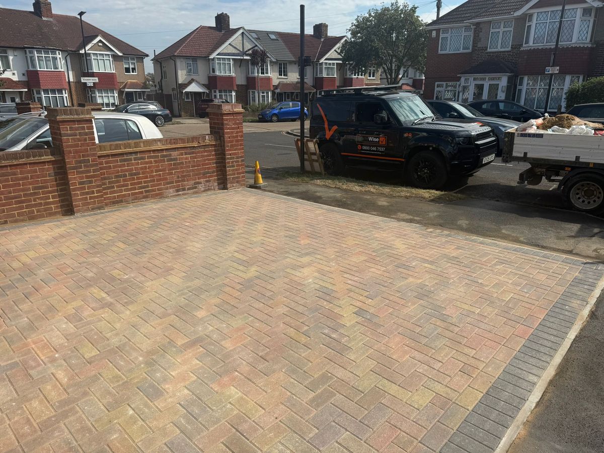 Paving and landscaping project